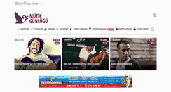 Desktop Screenshot of muzikgunlugu.com